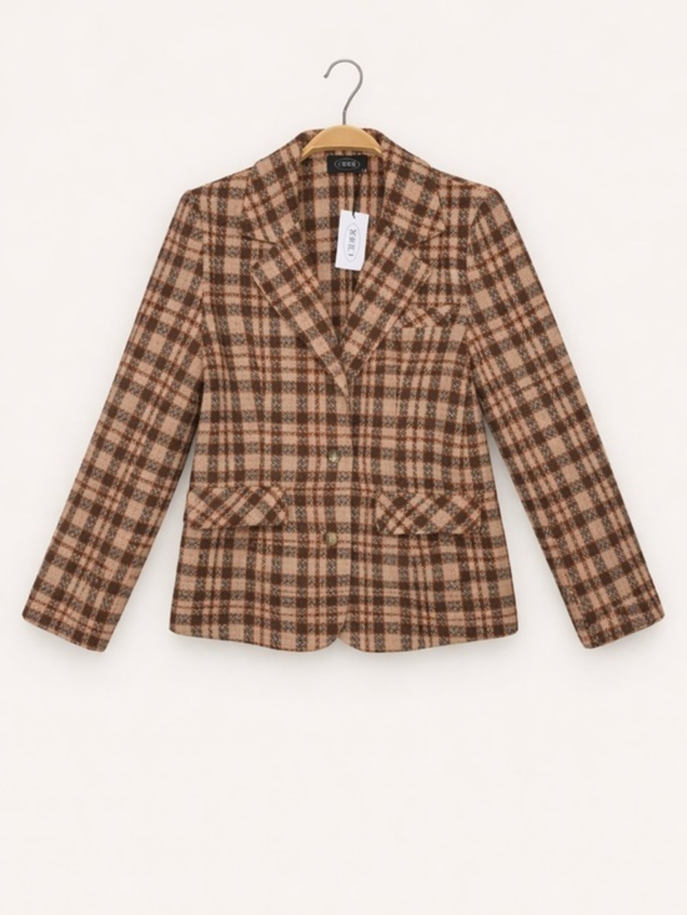 NWT Cider Plaid Jacket Size XS